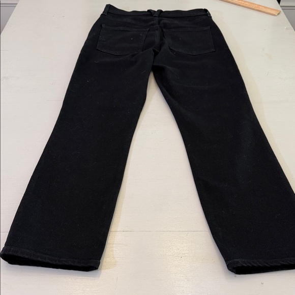 Veronica Beard Ryleigh SlimHigh Rise Straight Ankle Jeans in Onyx Size 27 - Picture 16 of 16